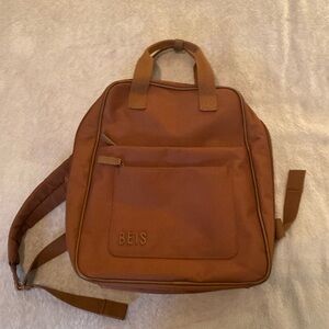 Beis Expandable Backpack in Maple